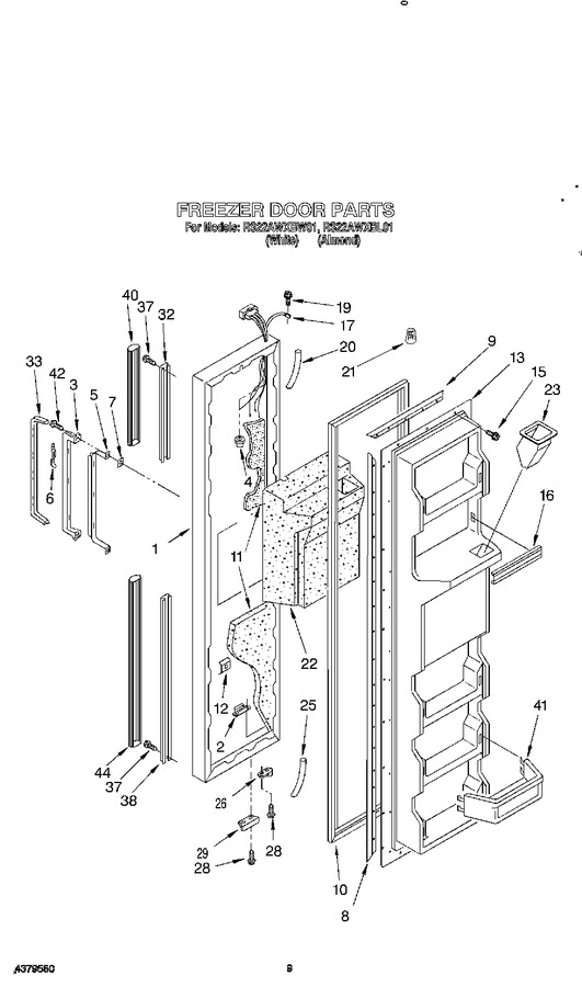 Diagram for RS22AWXBL01