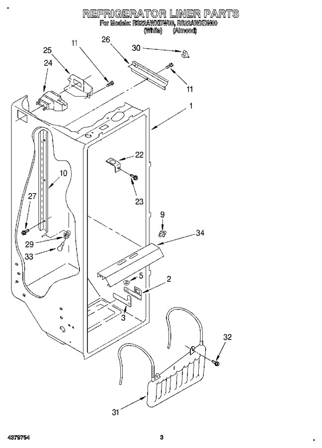Diagram for RS22AWXDW00