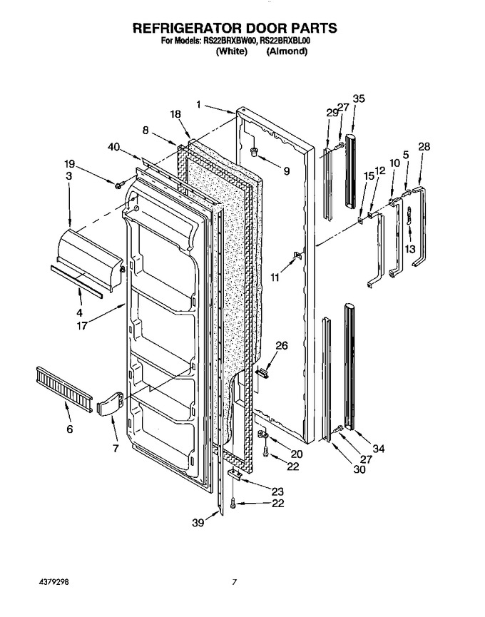 Diagram for RS22BRXBW00