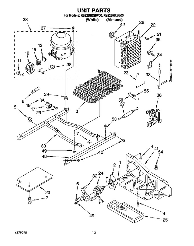 Diagram for RS22BRXBW00
