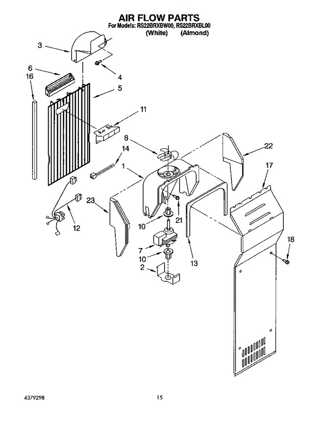 Diagram for RS22BRXBW00