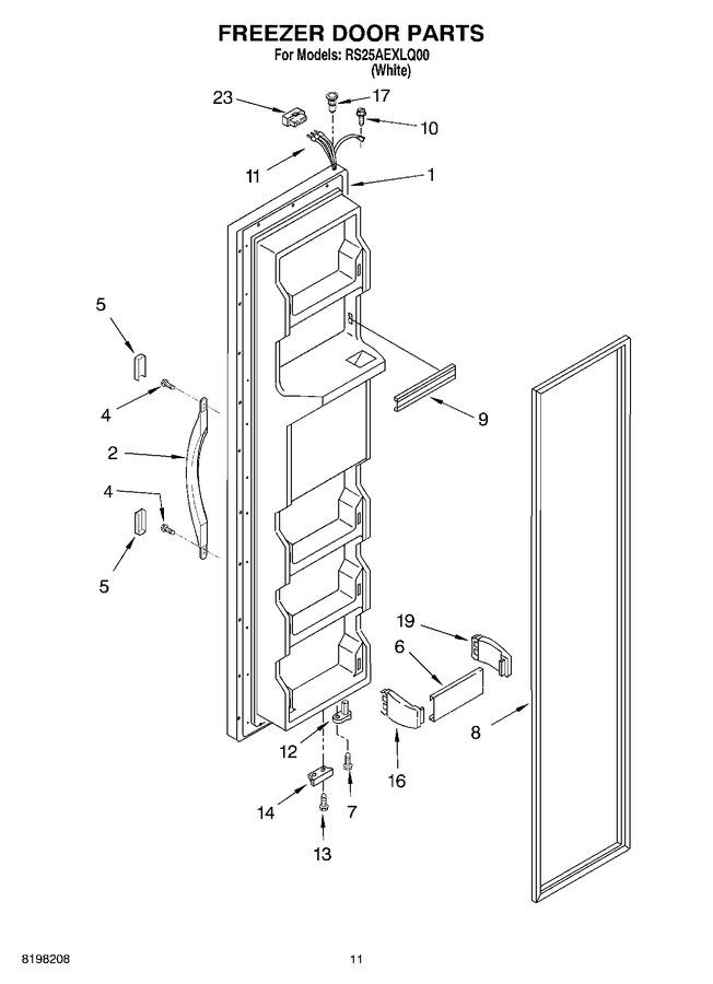 Diagram for RS25AEXLQ00