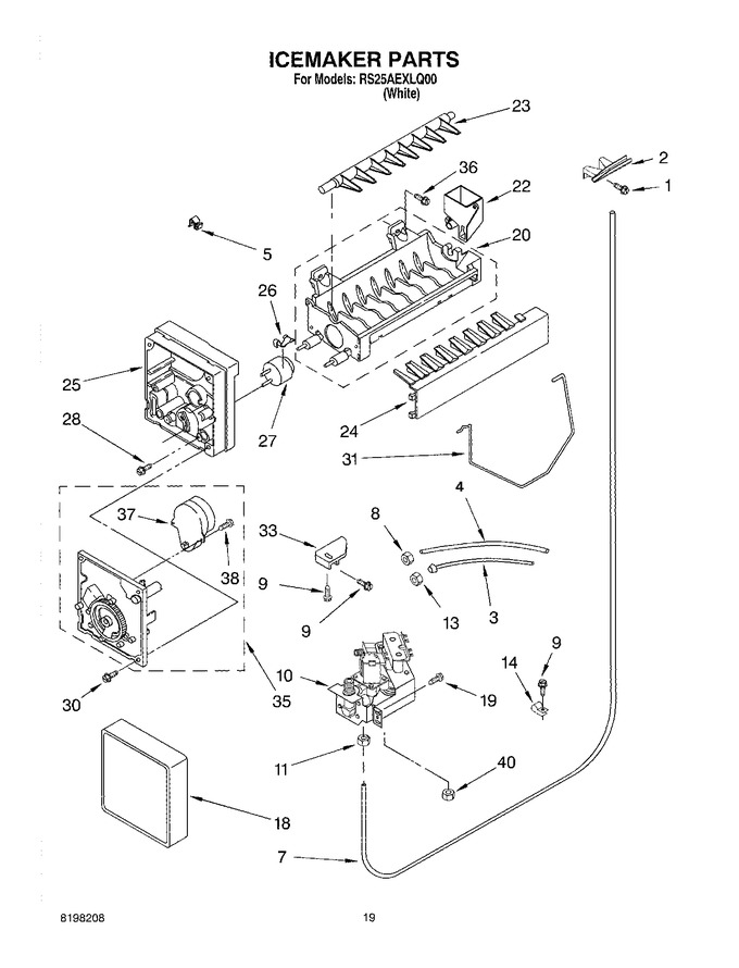 Diagram for RS25AEXLQ00