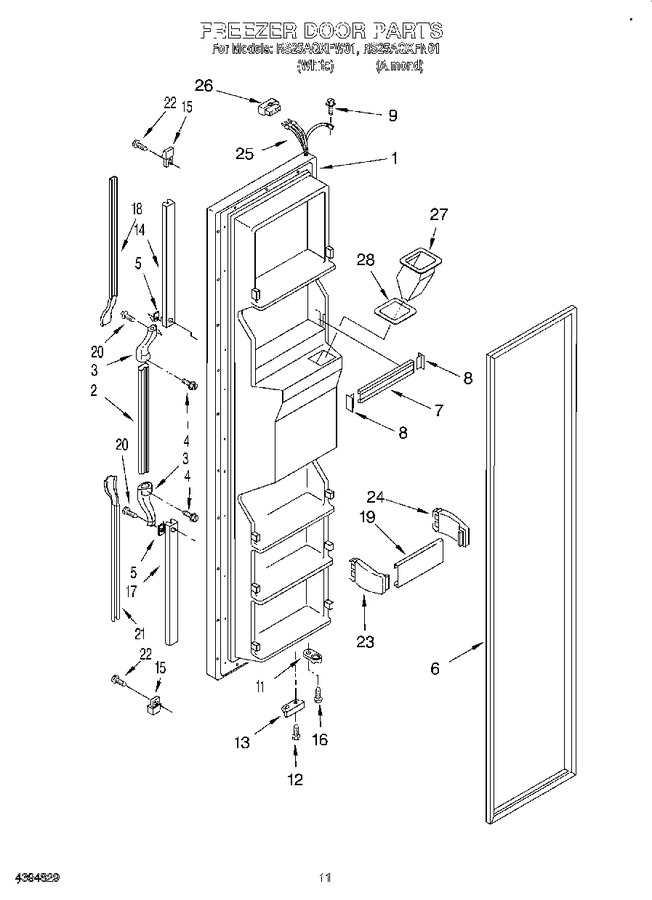 Diagram for RS25AQXFW01