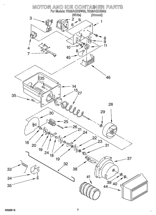 Diagram for RS25AQXGW02