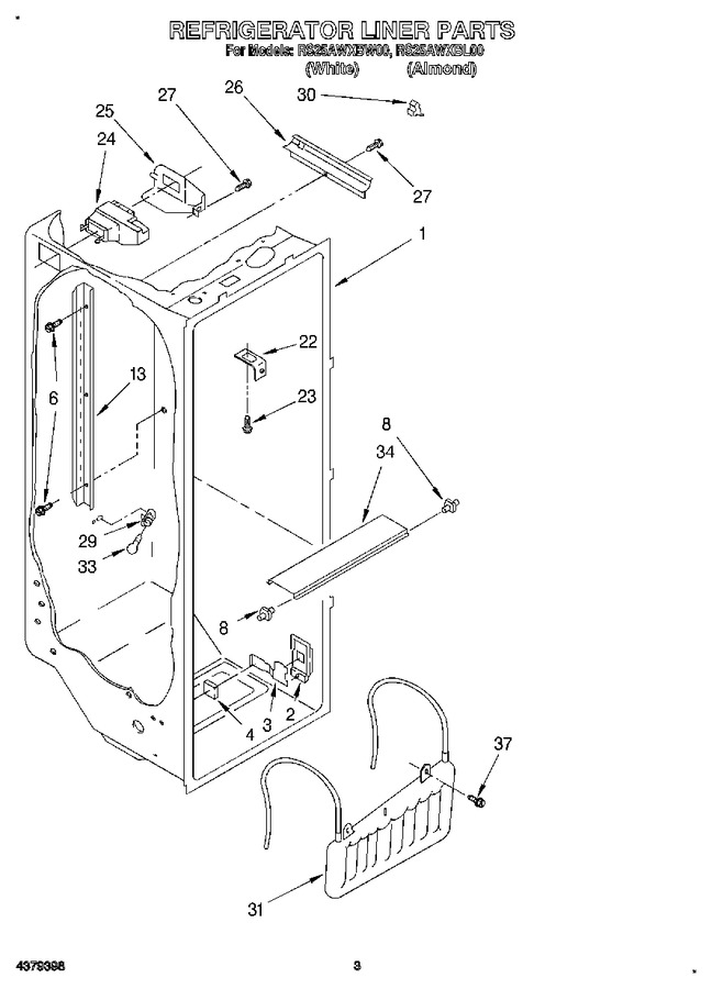 Diagram for RS25AWXBL00