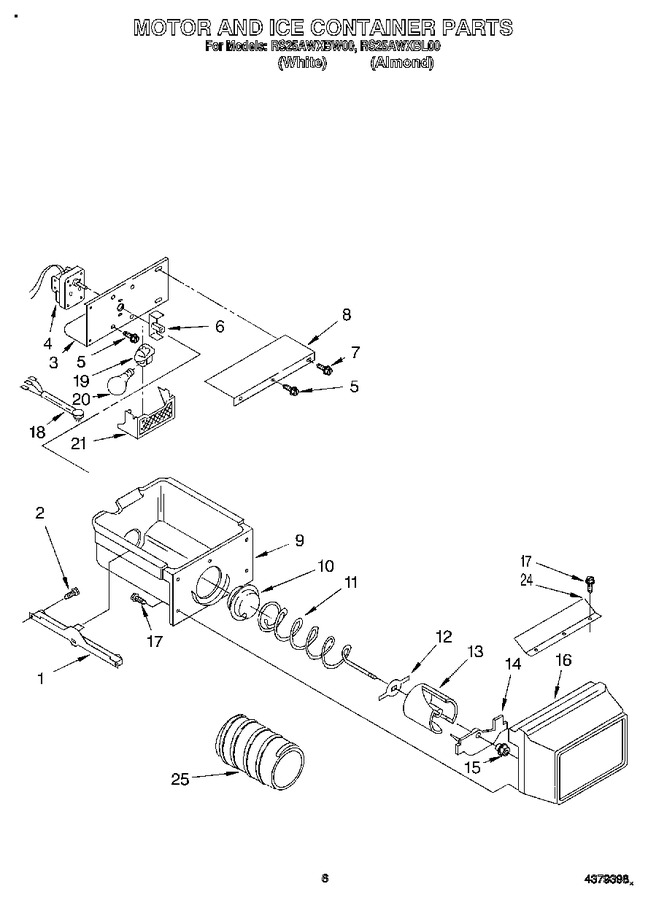 Diagram for RS25AWXBL00