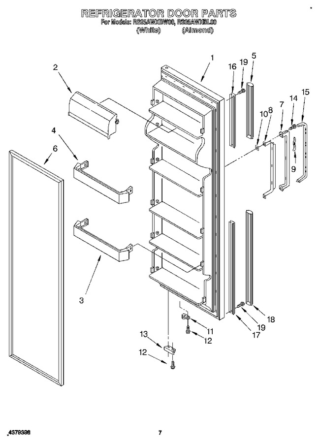 Diagram for RS25AWXBW00