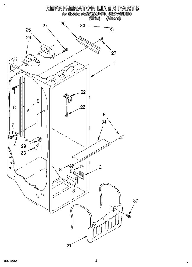 Diagram for RS25AWXDW00