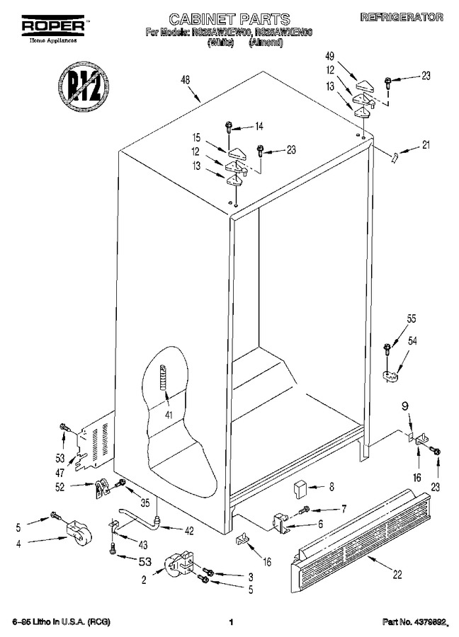 Diagram for RS25AWXEN00