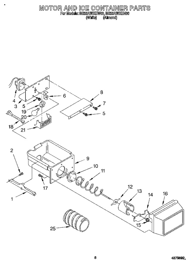 Diagram for RS25AWXEN00