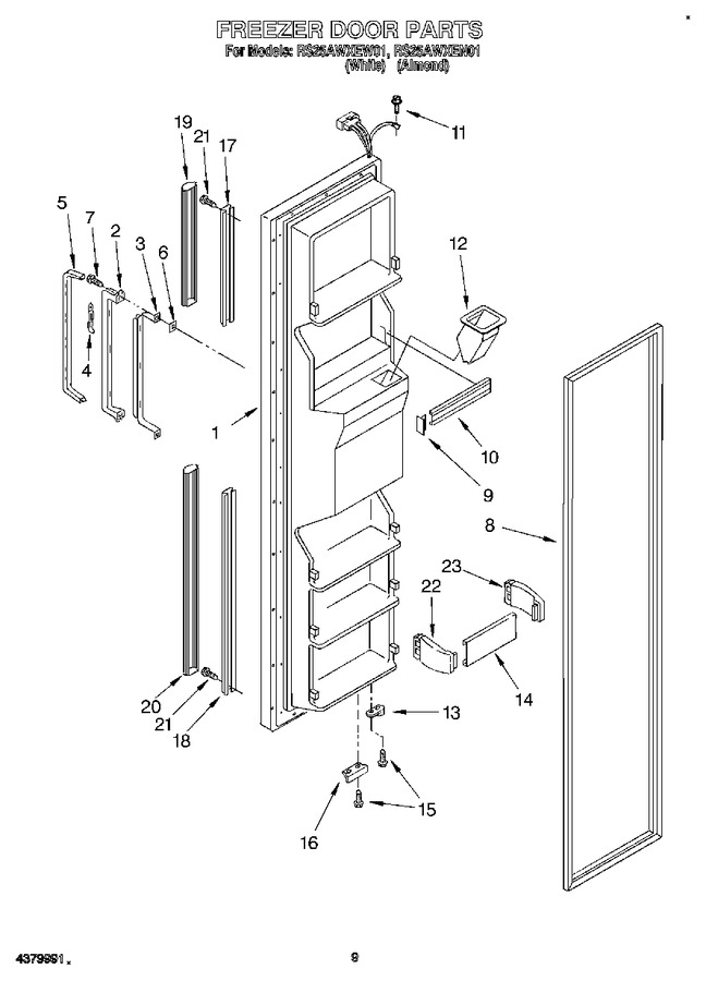 Diagram for RS25AWXEW01