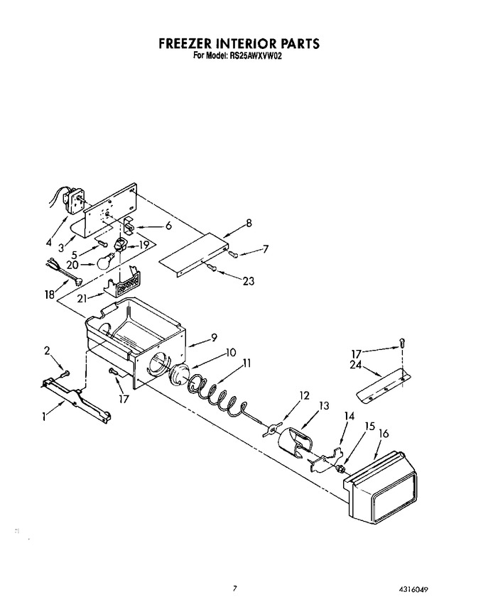 Diagram for RS25AWXVL02