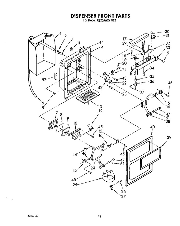 Diagram for RS25AWXVL02