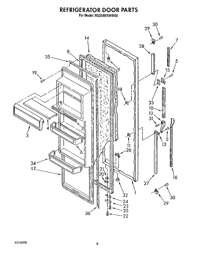 Diagram for RS25AWXWW00