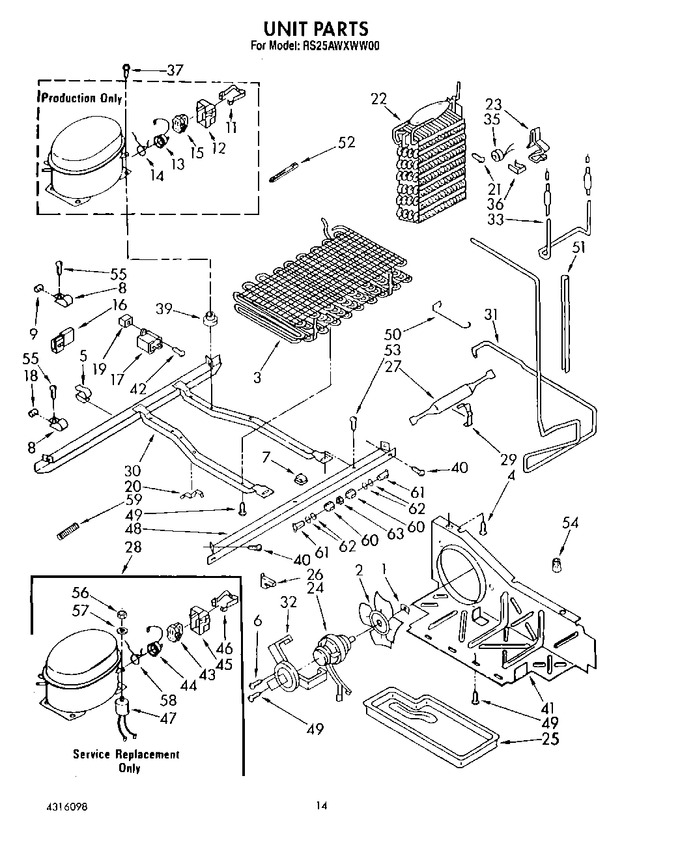 Diagram for RS25AWXWW00