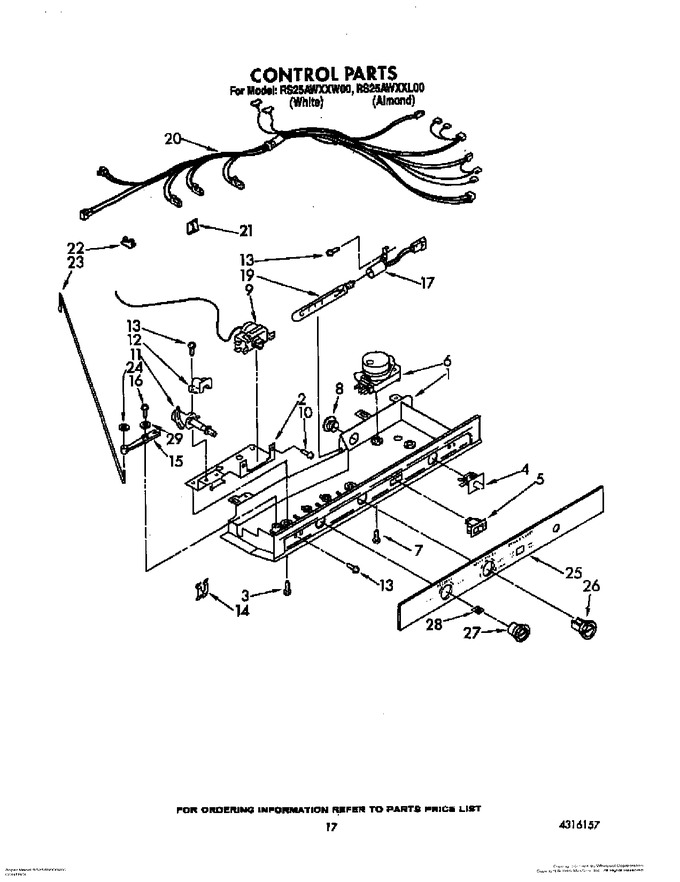 Diagram for RS25AWXXW00