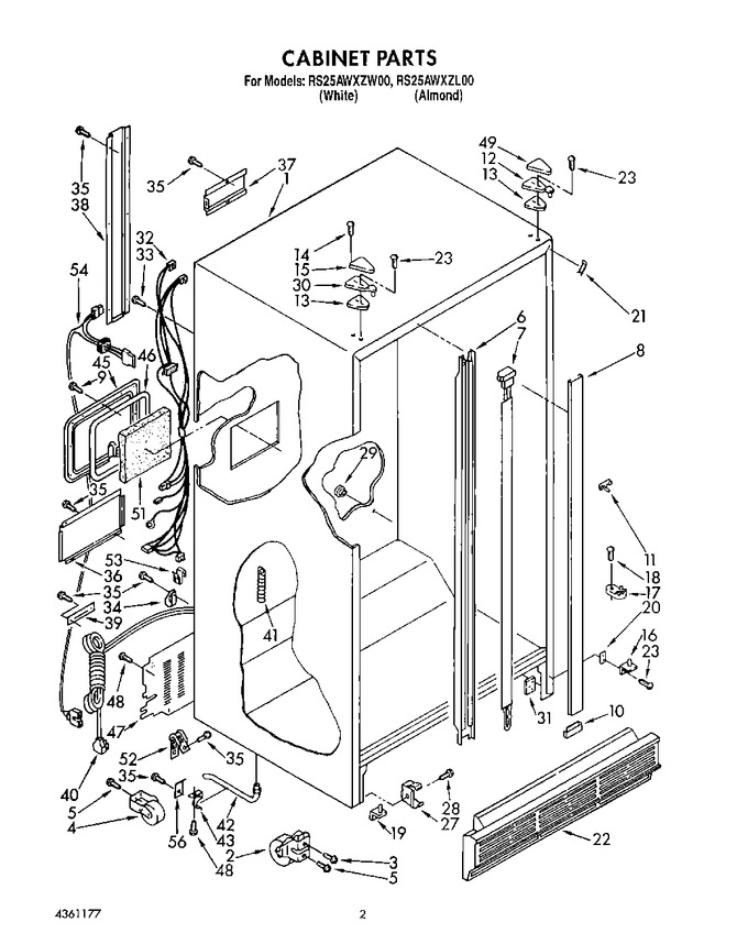 Diagram for RS25AWXZW00