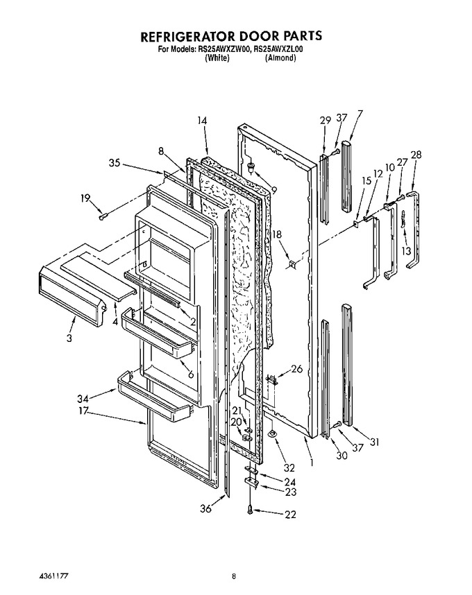 Diagram for RS25AWXZW00