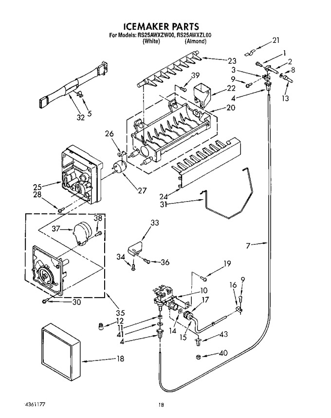 Diagram for RS25AWXZW00