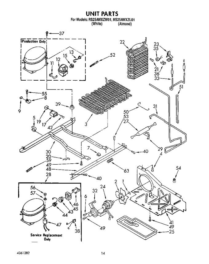 Diagram for RS25AWXZW01