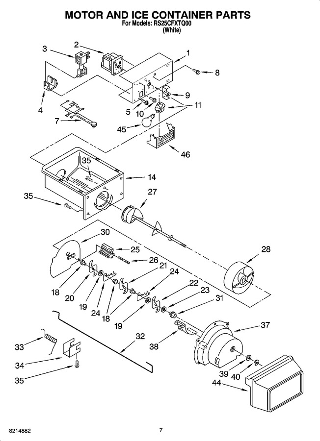 Diagram for RS25CFXTQ00