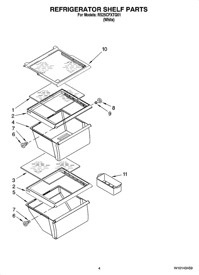 Diagram for RS25CFXTQ01