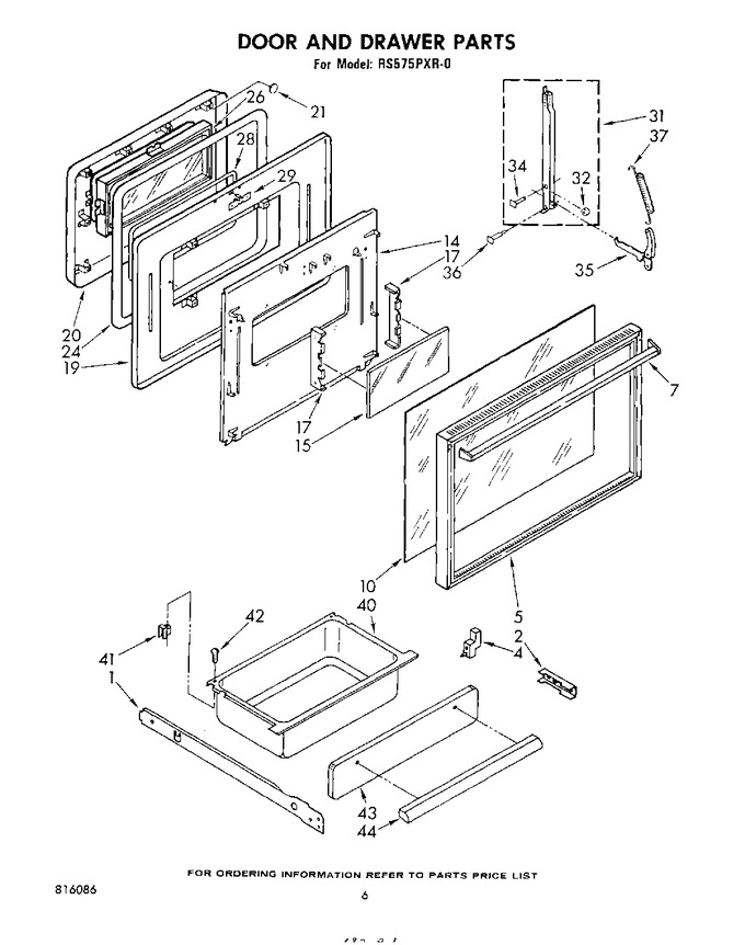 Diagram for RS575PXR0