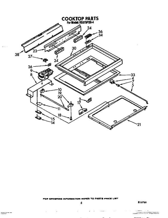 Diagram for RS575PXR4