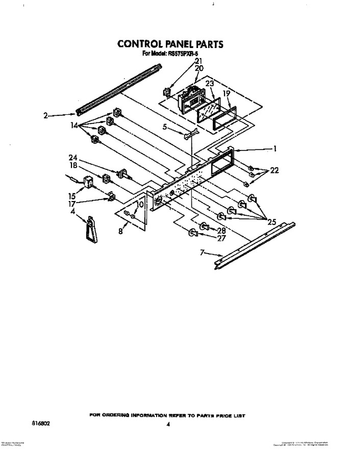 Diagram for RS575PXR6