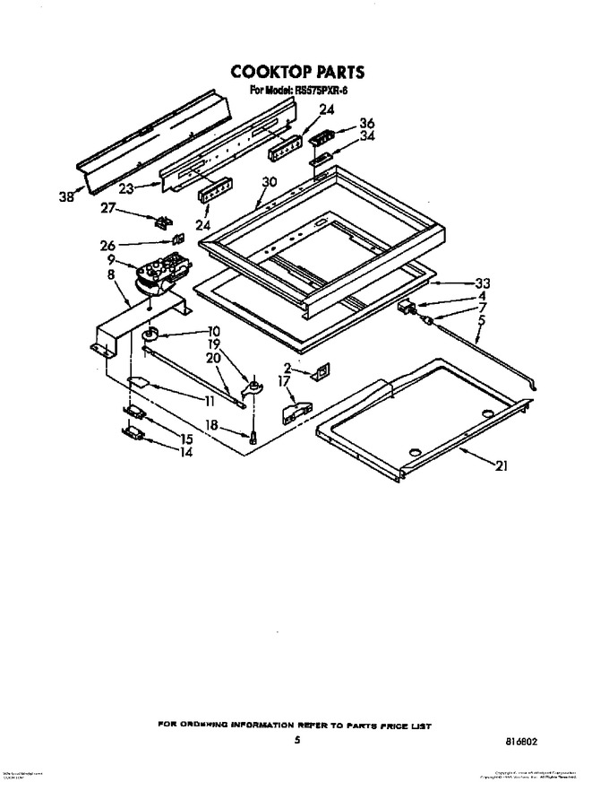 Diagram for RS575PXR6