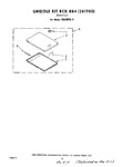Diagram for 10 - Griddle Kit Rck 884 (261950)