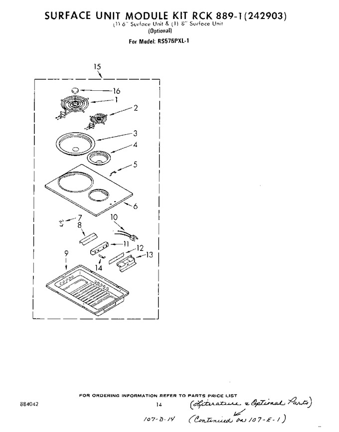 Diagram for RS576PXL1