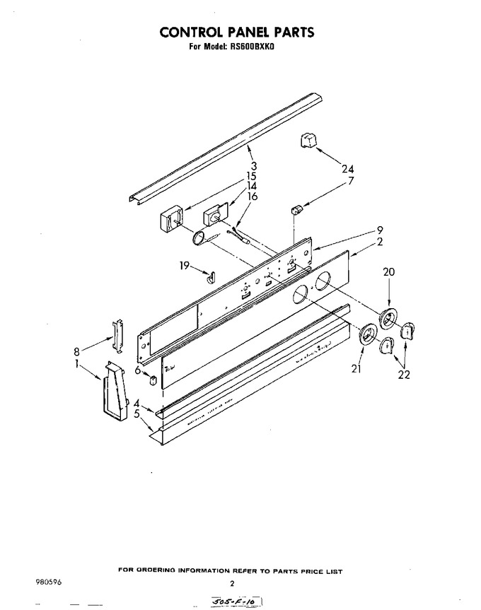 Diagram for RS600BXK0