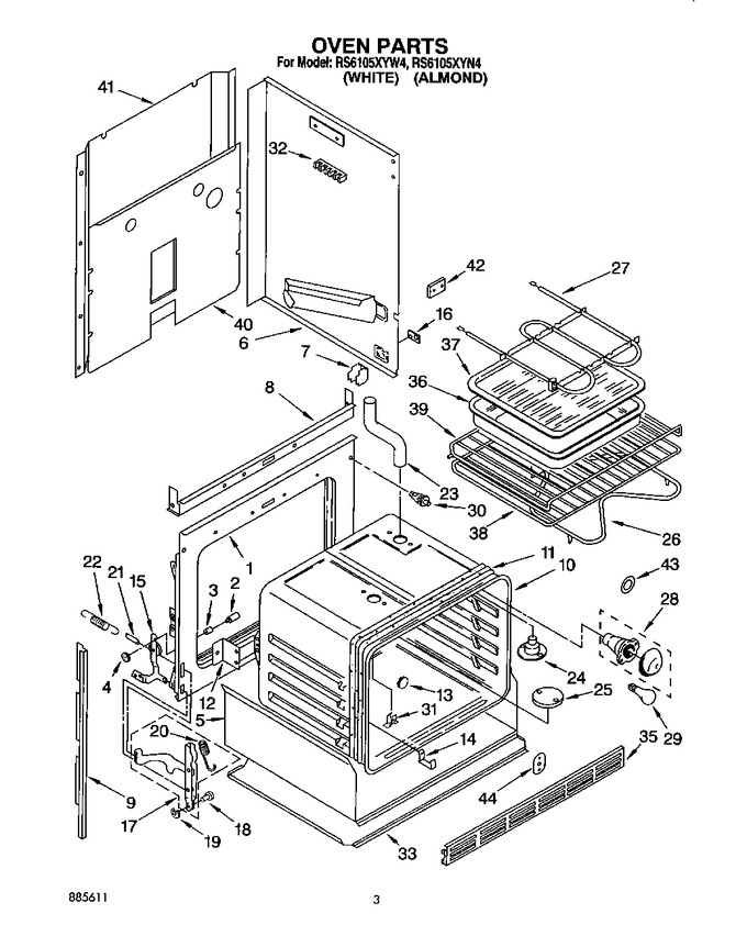 Diagram for RS6105XYW4