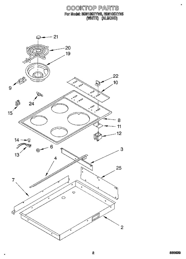 Diagram for RS6105XYW5