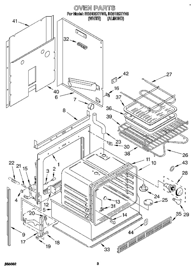Diagram for RS6105XYW6