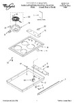Diagram for 01 - Cooktop, Literature