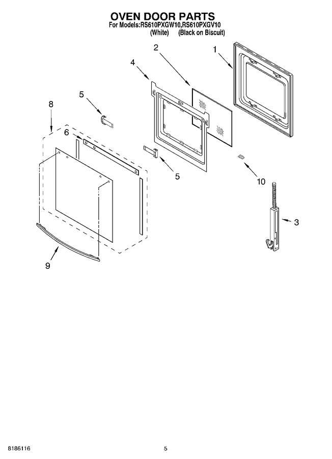 Diagram for RS610PXGV10