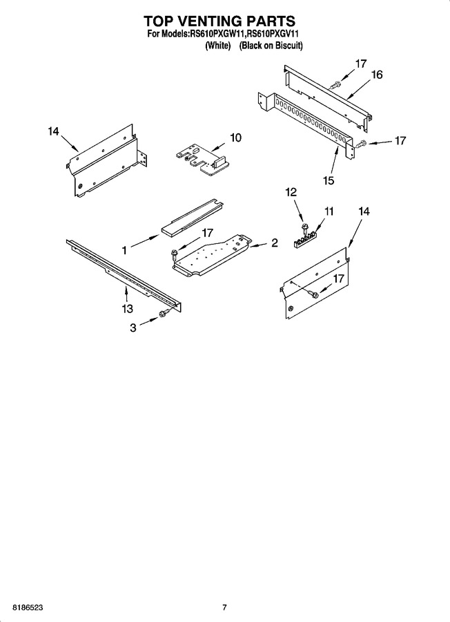 Diagram for RS610PXGW11