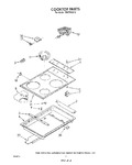 Diagram for 02 - Cooktop