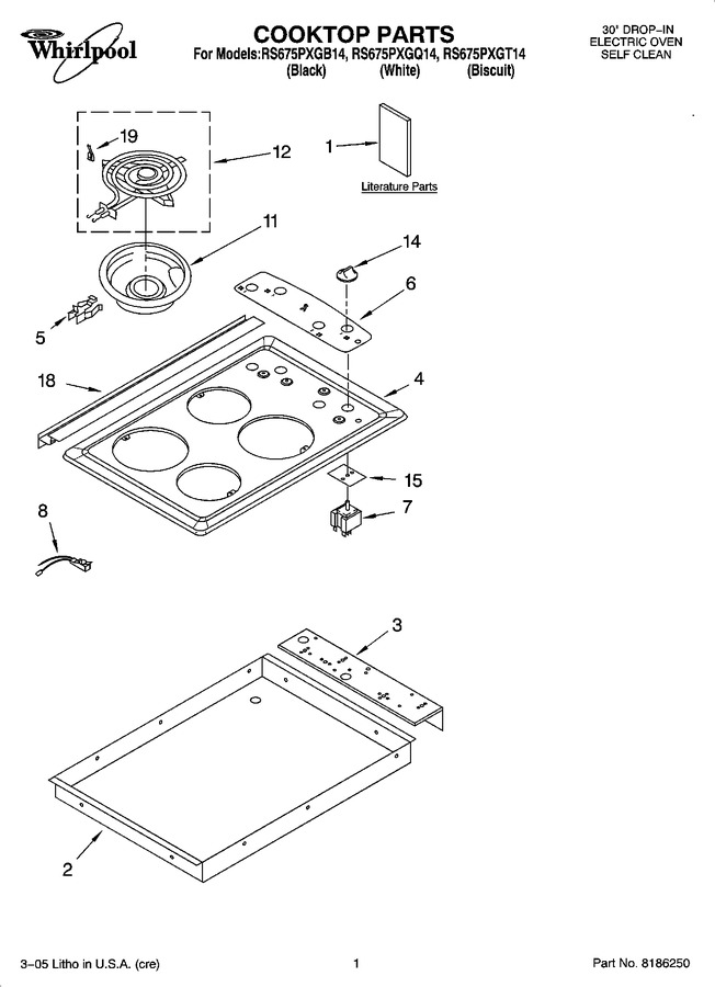 Diagram for RS675PXGT14
