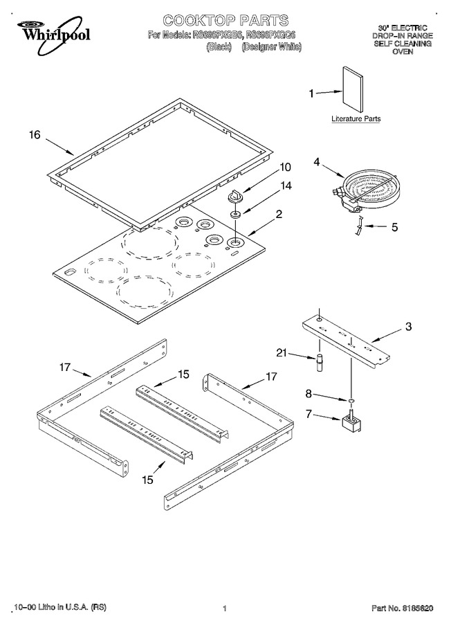 Diagram for RS696PXGB6