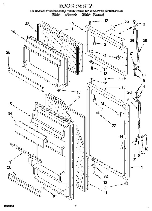Diagram for RT12DKXAW00