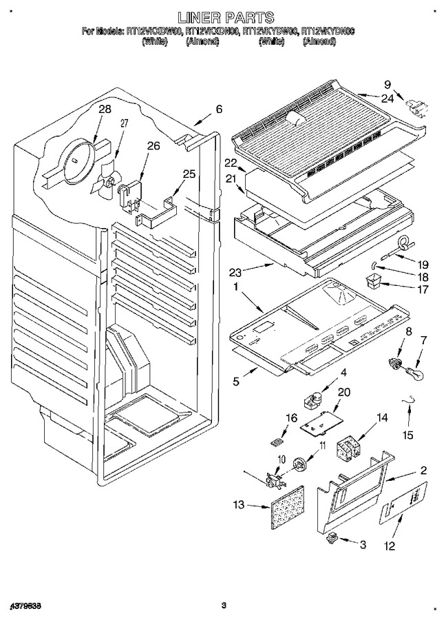 Diagram for RT12VKXDN00