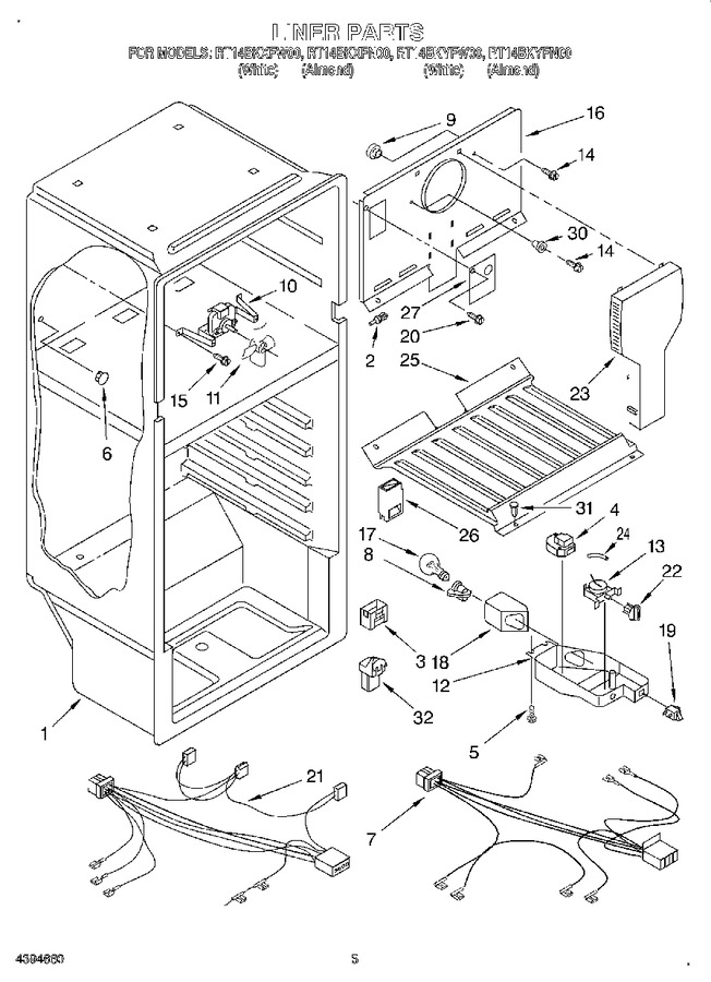 Diagram for RT14BKYFW00