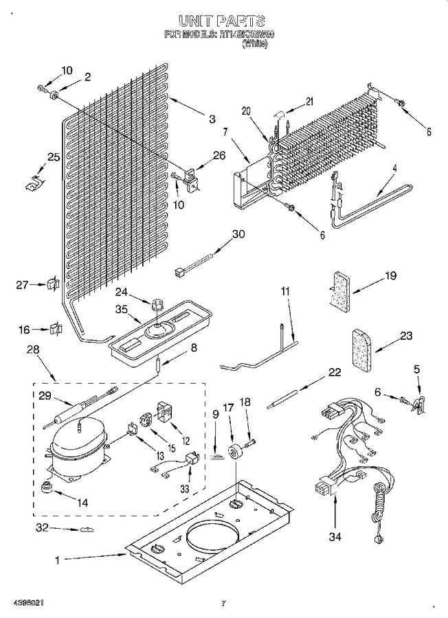 Diagram for RT14BKXGW00