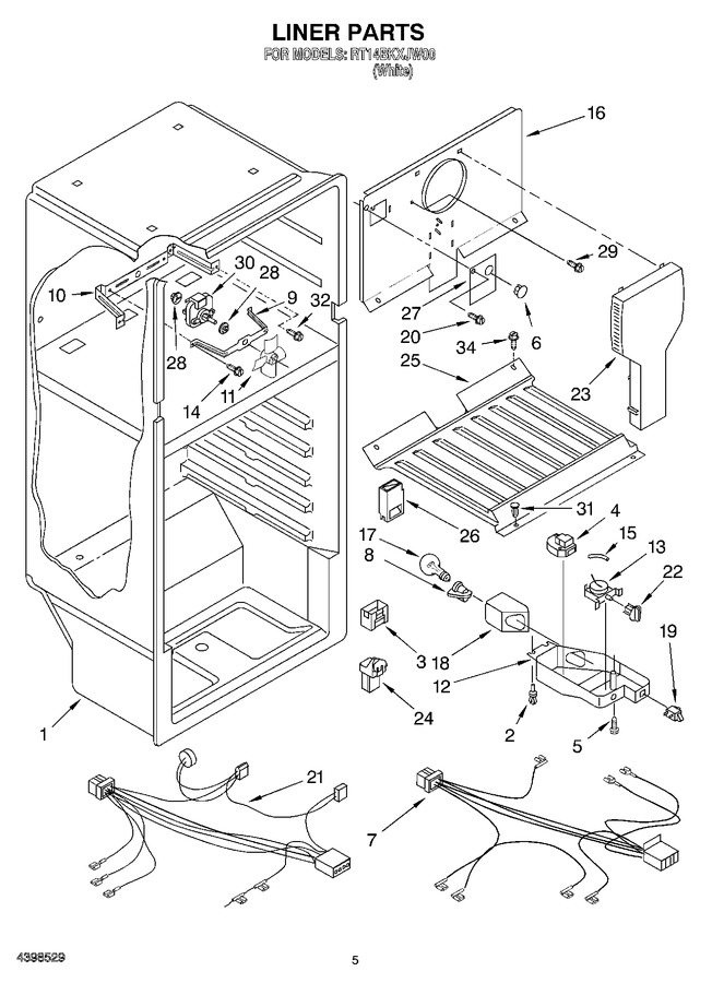Diagram for RT14BKXJW00