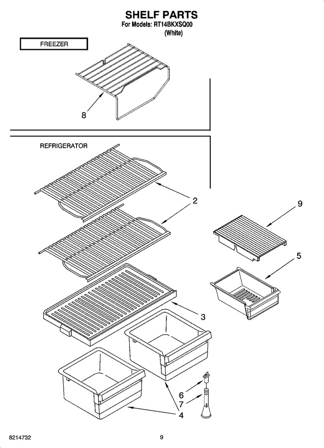 Diagram for RT14BKXSQ00