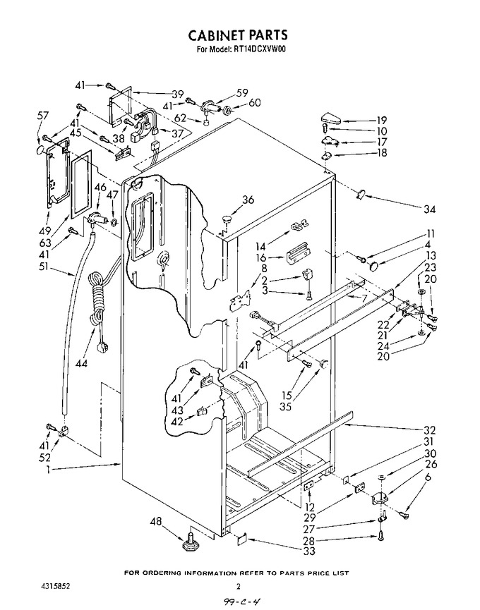 Diagram for RT14DCXVW00